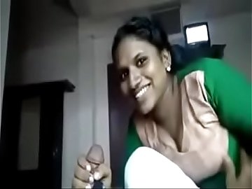 south Indian maid sucking horny men cock for money