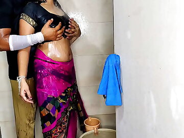 Real Life Desi Couple Enjoying Sex In Shower